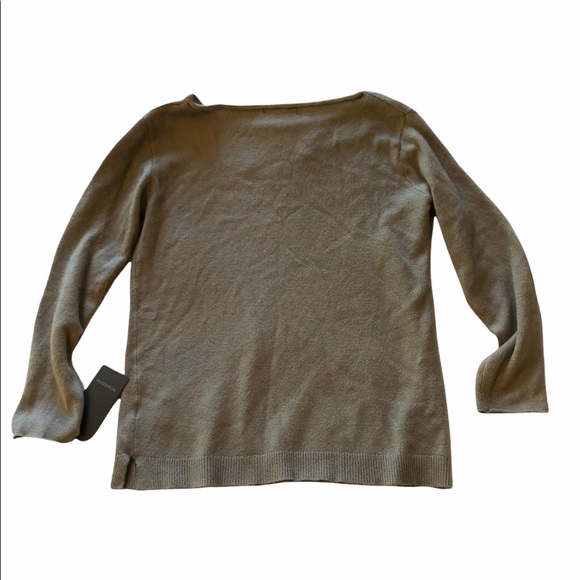 Wit & Wisdom Star Cable Knit Sweater Light Gray | XS | NWT - Picture 3 of 12